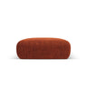 Nolio Pouf aus Chenille in Terrakotta (Haga 44), 100x100x36 cm von Cosmopolitan Design – Bild 1