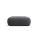 Nolio Pouf aus Samt in Dunkelgrau (Casino Graphite), 100x100x36 cm von Cosmopolitan Design – Bild 1