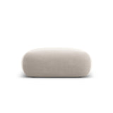 Nolio Pouf aus Samt in Hellbeige (Casino Pearl), 100x100x36 cm von Cosmopolitan Design – Bild 1