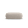 Nolio Pouf aus Samt in Hellbeige (Casino Pearl), 100x100x36 cm von Cosmopolitan Design – Bild 1