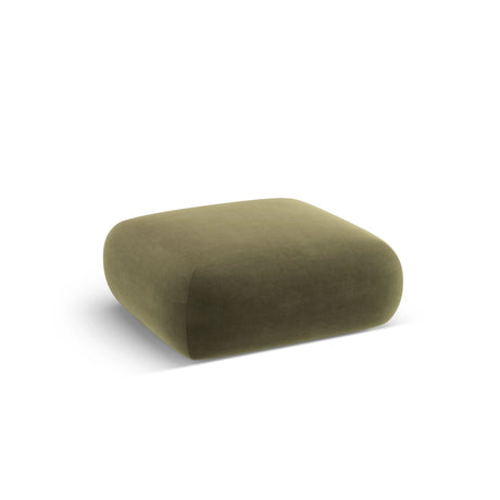 Nolio Pouf aus Samt in Hellgrün (Casino Forest), 100x100x36 cm von Cosmopolitan Design – Bild 3