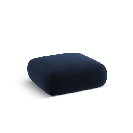 Nolio Pouf aus Samt in Königsblau (Casino Deep Blue), 100x100x36 cm von Cosmopolitan Design – Bild 3