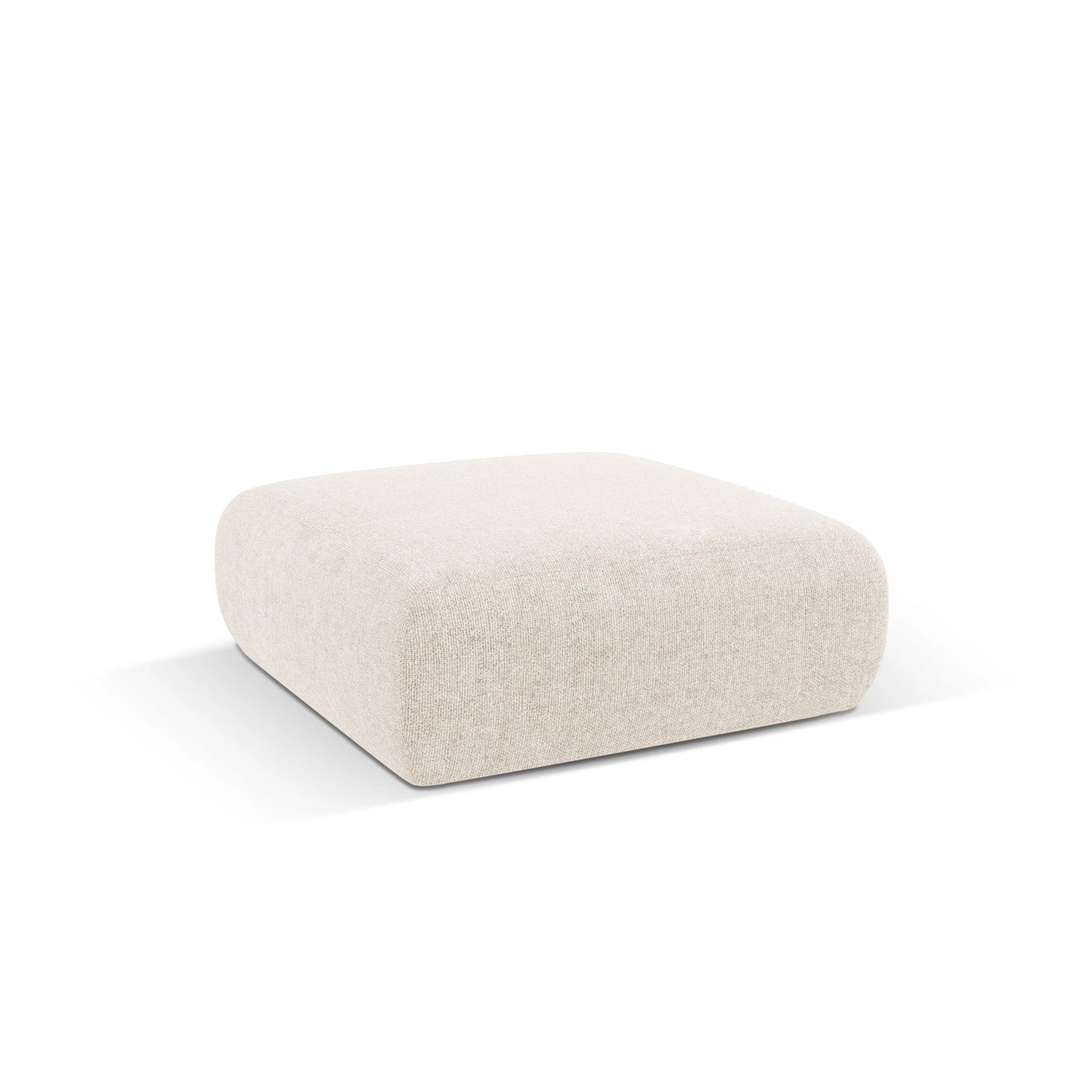 Nolio Pouf aus Samt oder Chenille, 100x100x36 cm von Cosmopolitan Design – Bild 3