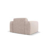 Nolio Sessel aus Chenille in Beige (Haga 30), 105x95x72 cm von Cosmopolitan Design – Bild 5