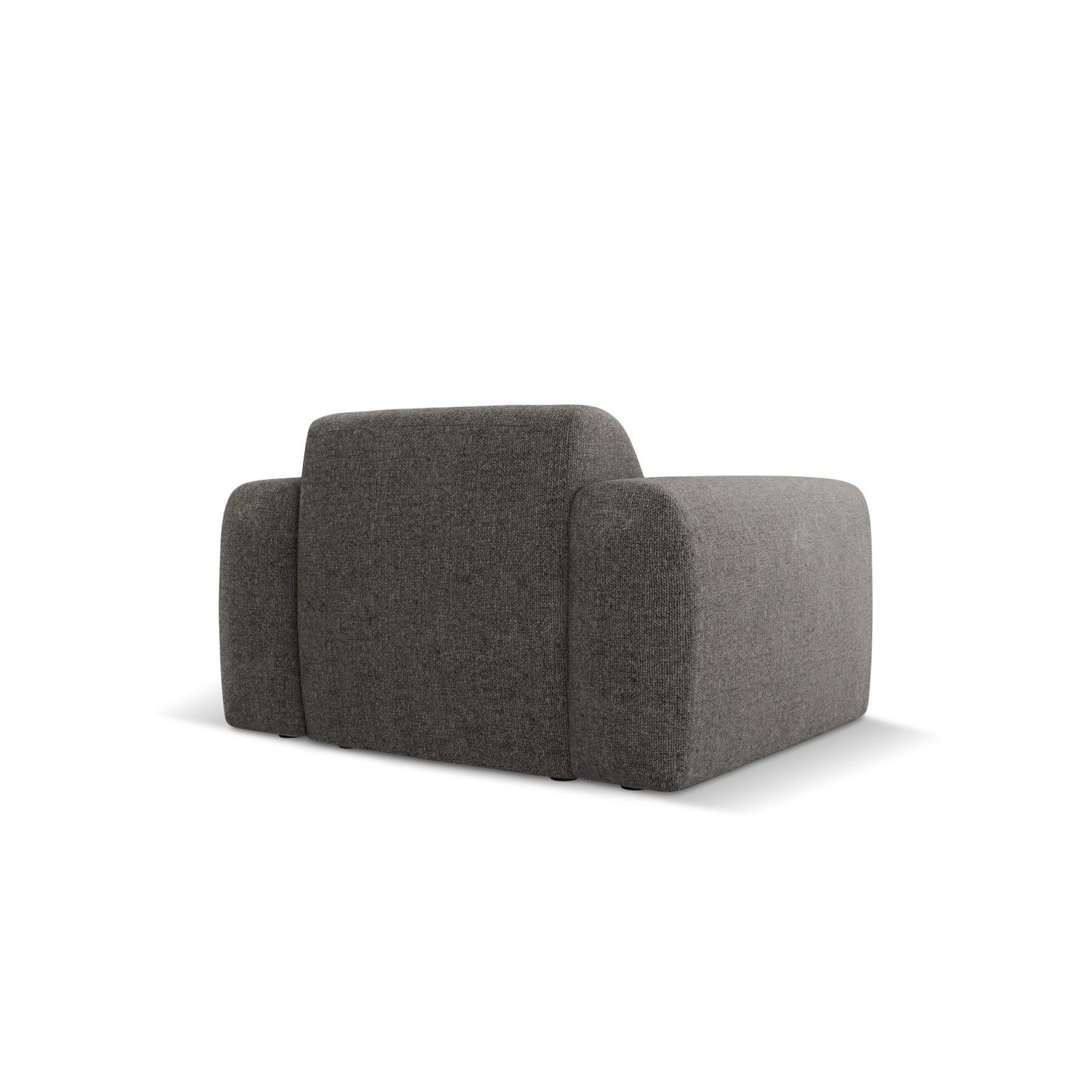 Nolio Sessel aus Chenille in Grau (Haga 16), 105x95x72 cm von Cosmopolitan Design – Bild 5