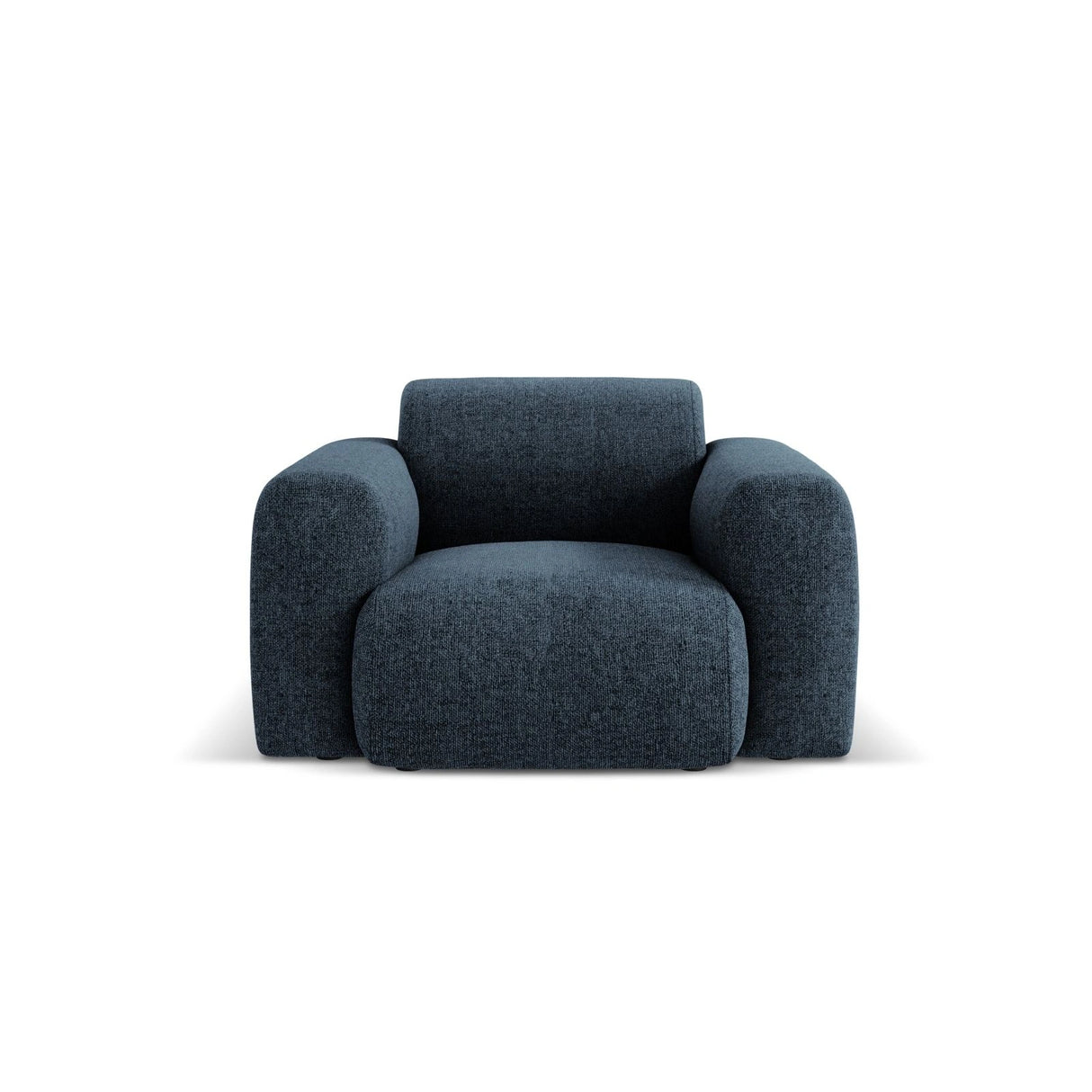 Nolio Sessel aus Chenille in Königsblau (Haga 86), 105x95x72 cm von Cosmopolitan Design – Bild 1