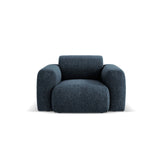 Nolio Sessel aus Chenille in Königsblau (Haga 86), 105x95x72 cm von Cosmopolitan Design – Bild 1