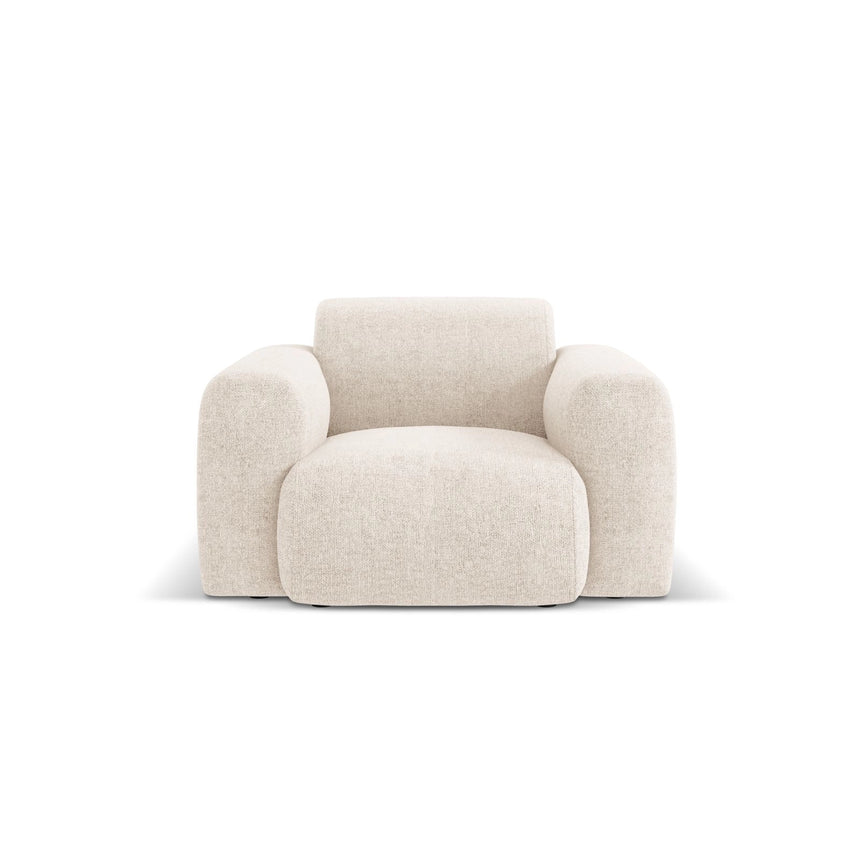 Nolio Sessel aus Samt oder Chenille, 105x95x72 cm von Cosmopolitan Design – Bild 1