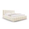 Palma Bett mit Kopfteil und Stauraum aus Samt, 140x200 cm von Cosmopolitan Design – Bild 1