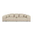 Rome 3-Sitzer Sofa aus Strukturierter Stoff in Beige (BABEL TOFFEE), 320x120x75 cm von Cosmopolitan Design – Bild 4