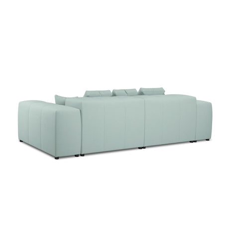 Rome 3-Sitzer Sofa aus Strukturierter Stoff in Minze (BABEL SAFIRA), 320x120x75 cm von Cosmopolitan Design – Bild 6