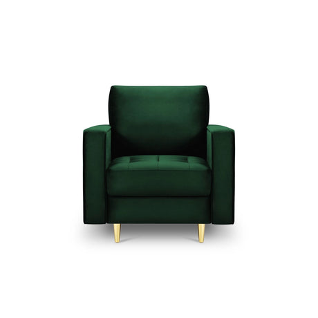 Sessel Aspen aus Samt in Flaschengrün (Salvador 7), 90x80x90 cm von Cosmopolitan Design – Bild 2