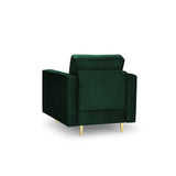 Sessel Aspen aus Samt in Flaschengrün (Salvador 7), 90x80x90 cm von Cosmopolitan Design – Bild 3