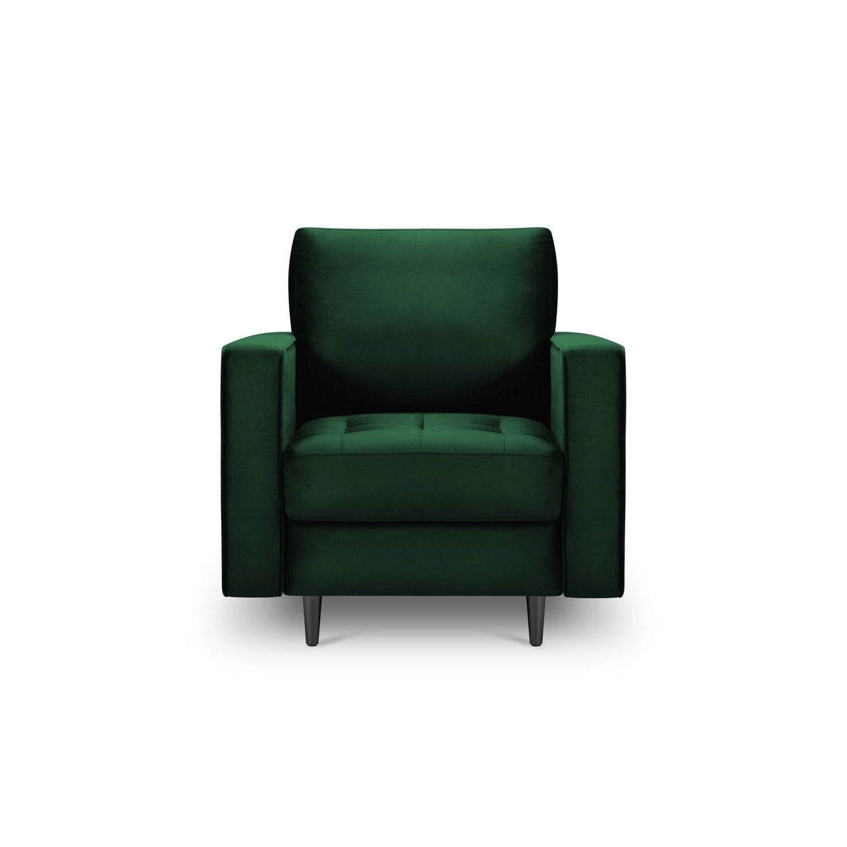 Sessel Aspen aus Samt in Flaschengrün (Salvador 7), 90x80x90 cm von Cosmopolitan Design – Bild 2