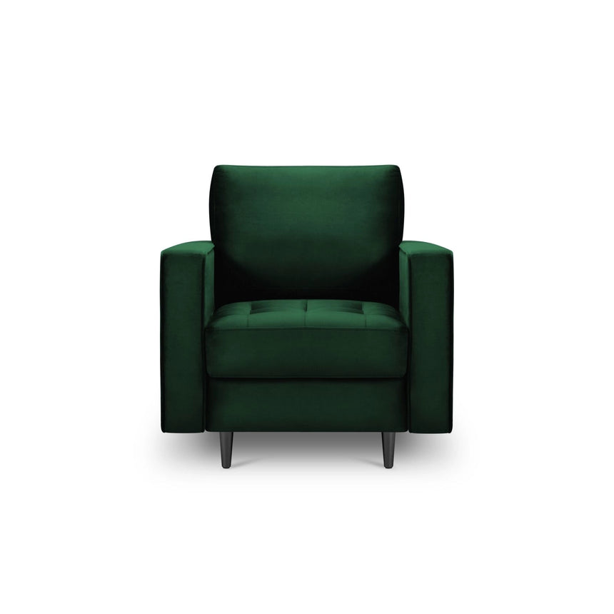 Sessel Aspen aus Samt in Flaschengrün (Salvador 7), 90x80x90 cm von Cosmopolitan Design – Bild 2
