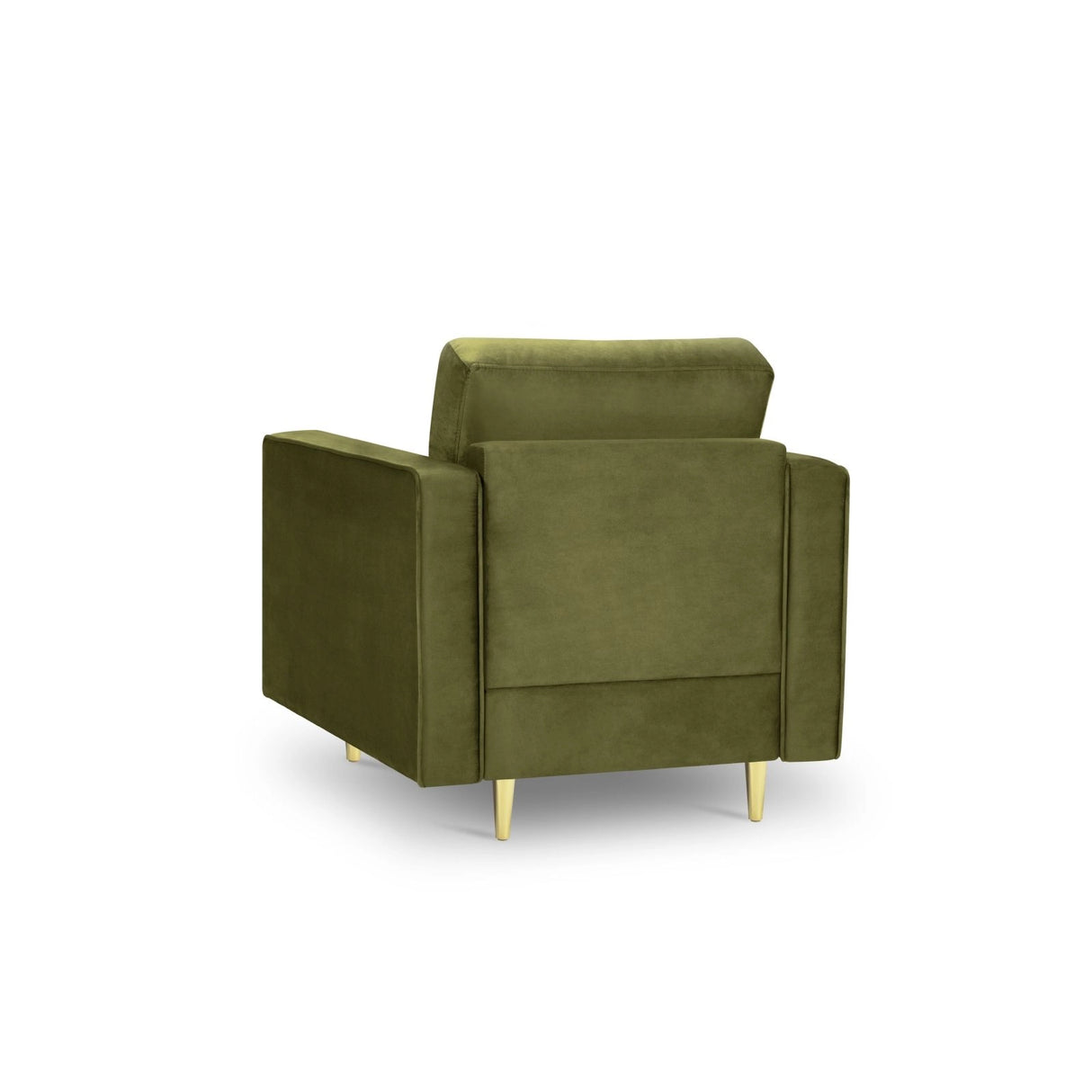 Sessel Aspen aus Samt in Grün (Salvador 8), 90x80x90 cm von Cosmopolitan Design – Bild 3