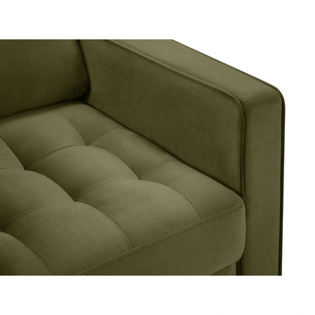 Sessel Aspen aus Samt in Grün (Salvador 8), 90x80x90 cm von Cosmopolitan Design – Bild 4