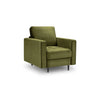 Sessel Aspen aus Samt in Grün (Salvador 8), 90x80x90 cm von Cosmopolitan Design – Bild 1
