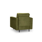 Sessel Aspen aus Samt in Grün (Salvador 8), 90x80x90 cm von Cosmopolitan Design – Bild 3
