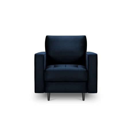 Sessel Aspen aus Samt in Königsblau (Salvador 5), 90x80x90 cm von Cosmopolitan Design – Bild 2