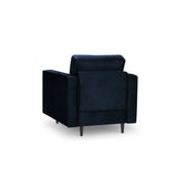 Sessel Aspen aus Samt in Königsblau (Salvador 5), 90x80x90 cm von Cosmopolitan Design – Bild 3