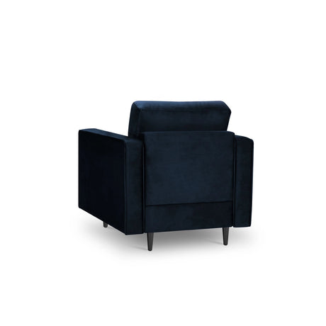 Sessel Aspen aus Samt in Königsblau (Salvador 5), 90x80x90 cm von Cosmopolitan Design – Bild 3