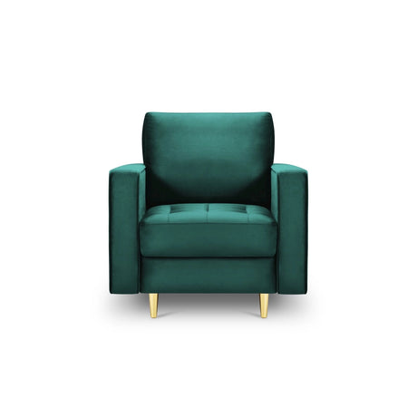 Sessel Aspen aus Samt in Petrol (Salvador 6), 90x80x90 cm von Cosmopolitan Design – Bild 2