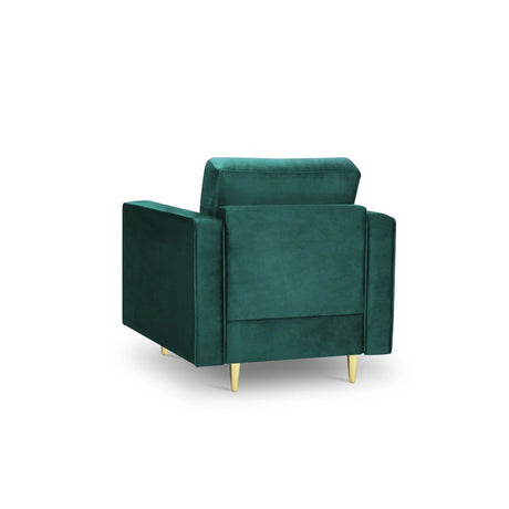 Sessel Aspen aus Samt in Petrol (Salvador 6), 90x80x90 cm von Cosmopolitan Design – Bild 3