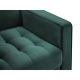 Sessel Aspen aus Samt in Petrol (Salvador 6), 90x80x90 cm von Cosmopolitan Design – Bild 4