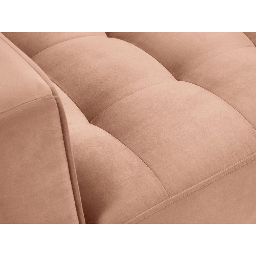 Sessel Aspen aus Samt in Rosa (Salvador 11), 90x80x90 cm von Cosmopolitan Design – Bild 5