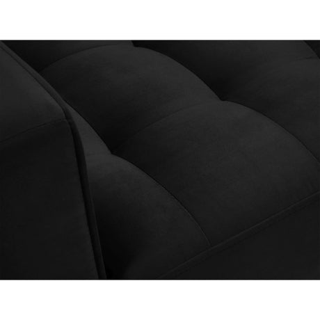 Sessel Aspen aus Samt in Schwarz (Salvador 19), 90x80x90 cm von Cosmopolitan Design – Bild 5