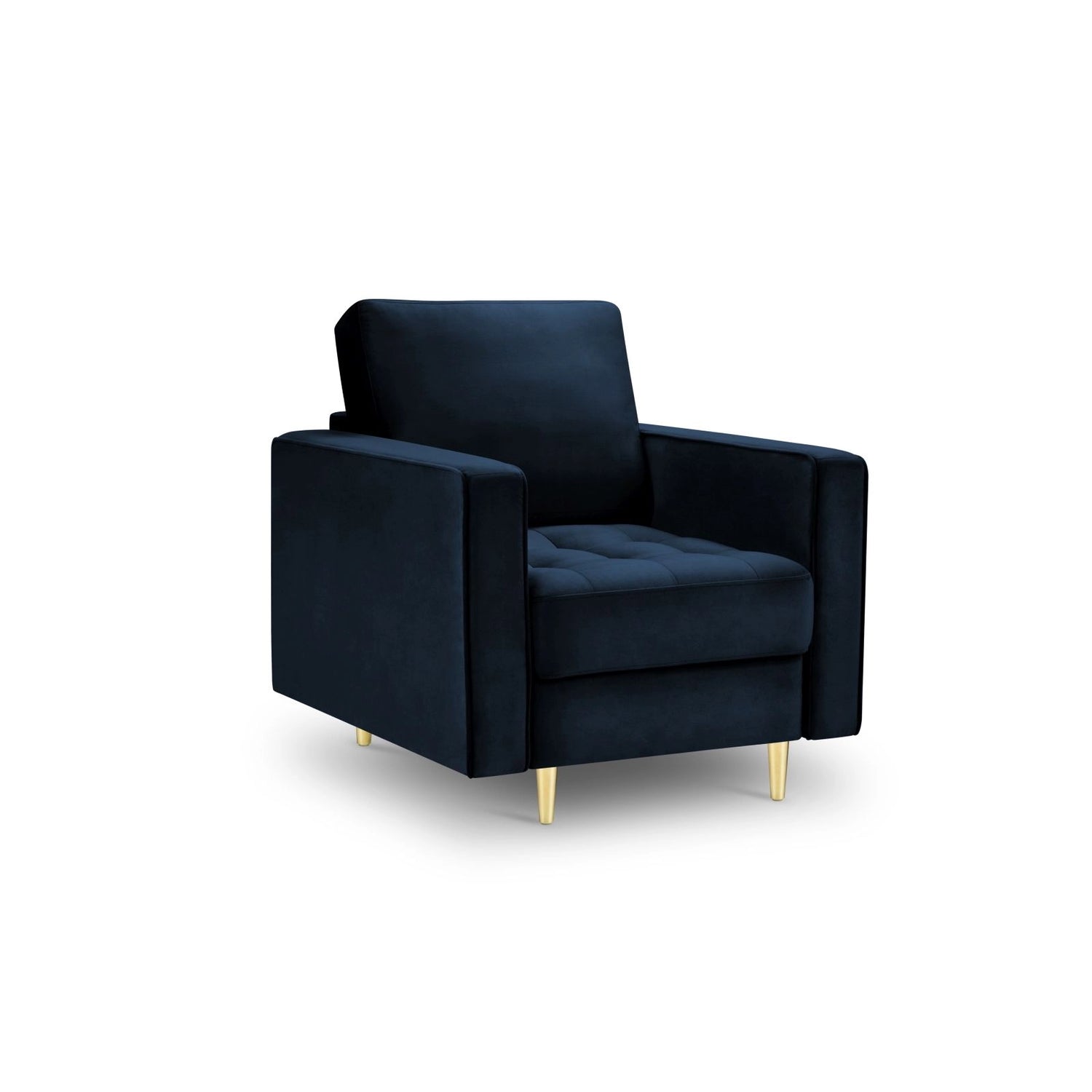 Sessel Aspen aus Samt oder Strukturstoff, 90x80x90 cm von Cosmopolitan Design – Bild 1