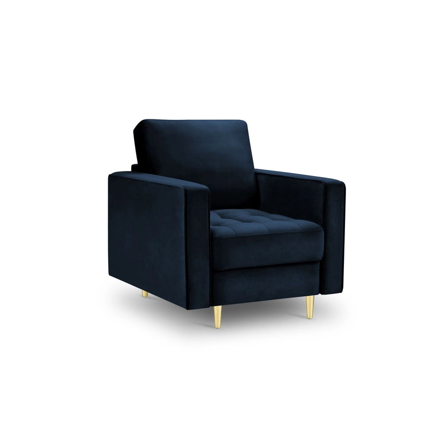 Sessel Aspen aus Samt oder Strukturstoff, 90x80x90 cm von Cosmopolitan Design – Bild 1