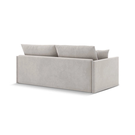 Shannon 3-Sitzer Sofa aus Samt in Beige (Salvador 1), 209x94x87 cm von Cosmopolitan Design – Bild 6