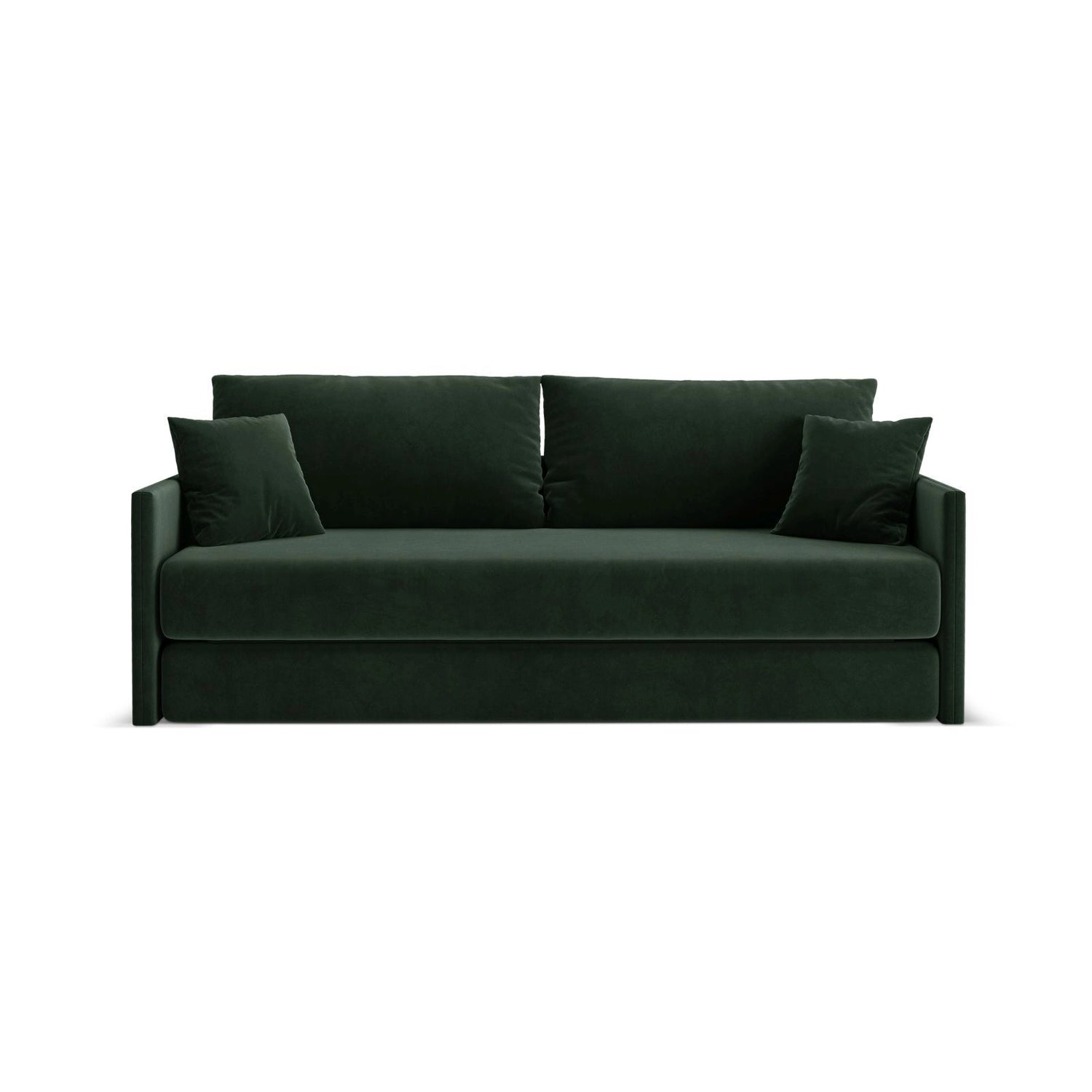 Shannon 3-Sitzer Sofa aus Samt in Flaschengrün (Salvador 7), 209x94x87 cm von Cosmopolitan Design – Bild 1