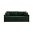 Shannon 3-Sitzer Sofa aus Samt in Flaschengrün (Salvador 7), 209x94x87 cm von Cosmopolitan Design – Bild 1