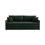 Shannon 3-Sitzer Sofa aus Samt in Flaschengrün (Salvador 7), 209x94x87 cm von Cosmopolitan Design – Bild 1
