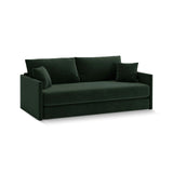 Shannon 3-Sitzer Sofa aus Samt in Flaschengrün (Salvador 7), 209x94x87 cm von Cosmopolitan Design – Bild 3