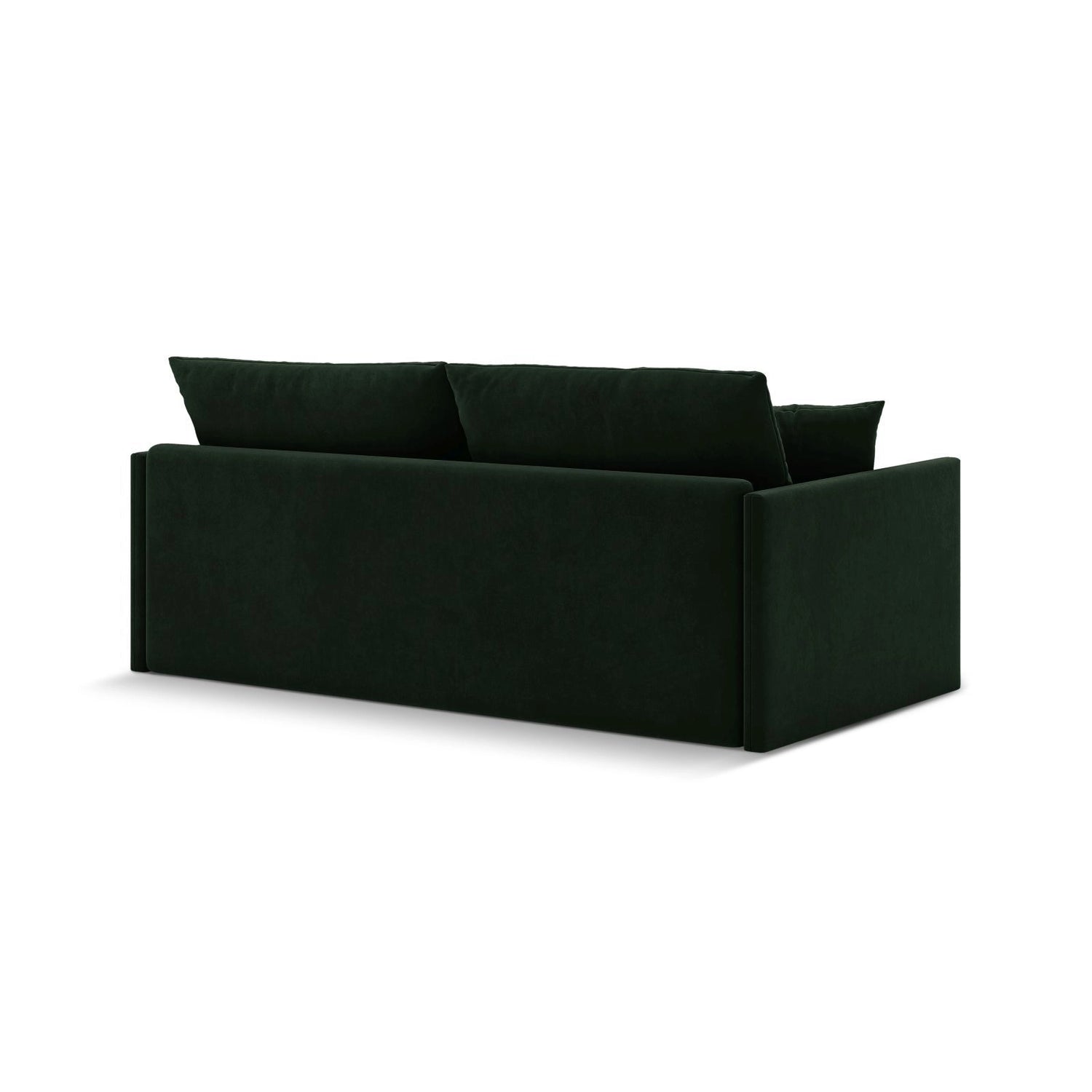 Shannon 3-Sitzer Sofa aus Samt in Flaschengrün (Salvador 7), 209x94x87 cm von Cosmopolitan Design – Bild 6