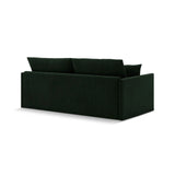 Shannon 3-Sitzer Sofa aus Samt in Flaschengrün (Salvador 7), 209x94x87 cm von Cosmopolitan Design – Bild 6
