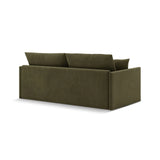 Shannon 3-Sitzer Sofa aus Samt in Grün (Salvador 8), 209x94x87 cm von Cosmopolitan Design – Bild 6