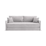 Shannon 3-Sitzer Sofa aus Samt in Hellgrau (Salvador 16), 209x94x87 cm von Cosmopolitan Design – Bild 1