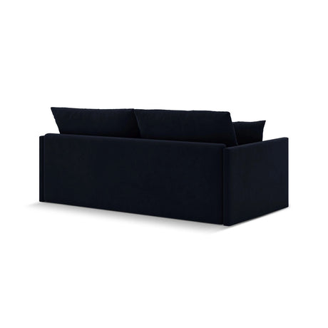 Shannon 3-Sitzer Sofa aus Samt in Königsblau (Salvador 5), 209x94x87 cm von Cosmopolitan Design – Bild 6