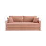 Shannon 3-Sitzer Sofa aus Samt in Rosa (Salvador 11), 209x94x87 cm von Cosmopolitan Design – Bild 1
