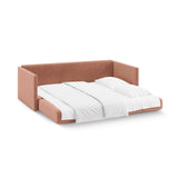 Shannon 3-Sitzer Sofa aus Samt in Rosa (Salvador 11), 209x94x87 cm von Cosmopolitan Design – Bild 5