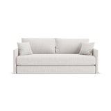 Shannon 3-Sitzer Sofa aus Samt oder Strukturstoff, 209x94x87 cm von Cosmopolitan Design – Bild 1