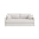 Shannon 3-Sitzer Sofa aus Samt oder Strukturstoff, 209x94x87 cm von Cosmopolitan Design – Bild 1