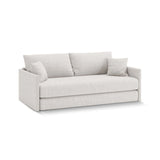 Shannon 3-Sitzer Sofa aus Samt oder Strukturstoff, 209x94x87 cm von Cosmopolitan Design – Bild 3