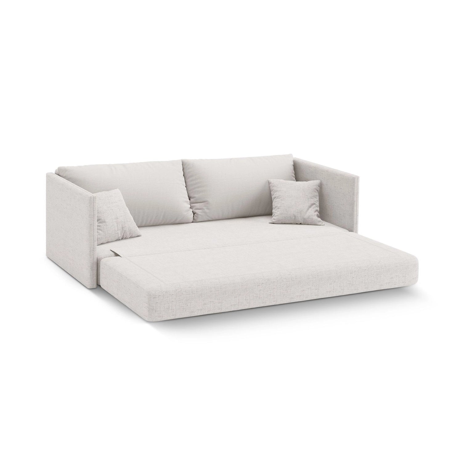 Shannon 3-Sitzer Sofa aus Samt oder Strukturstoff, 209x94x87 cm von Cosmopolitan Design – Bild 4