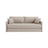 Shannon 3-Sitzer Sofa aus Strukturierter Stoff in Cappuccino (Moly 11), 209x94x87 cm von Cosmopolitan Design – Bild 1